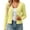 Yellow, variant on Cardigan Sweater for Women Long Sleeve V Neck Knitted Button Down Fall Cardigans for Women Open Front Yellow Layering Top Women's Clothing