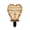 B001- Clear, variant on Outdoor Garden Decor, Cemetery Decorations for Grave, Garden Decorations Outdoor Cross Themed Memorial, 9X6 Inch 2D Flat Acrylic Heart Shaped Yard Stake with Angel and Butterfly