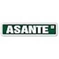 thumbnail image 2 of SignMission SS-ASANTE 4 x 18 Po Chambre Nom d'Enfant Signe de la Rue - Asante, 2 of 4