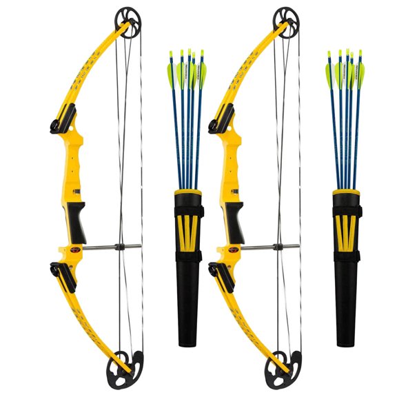 Genesis Archery Original Right-Handed Compound Bow Kit (2 Pack)