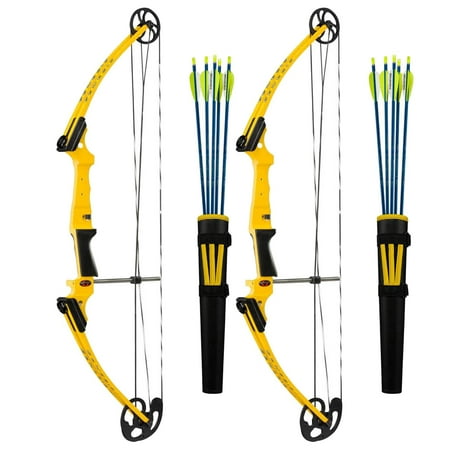 Genesis Archery Original Right-Handed Compound Bow Kit (2 Pack)