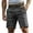 Dark Gray, variant on Havenre Golf Shorts Men Cotton Button Straight Leg Lightweight Stretch Quick Dry Breathable Business Work Short Pants Loose Active Wear Workout Gym Gear with Pocket Dark Gray M