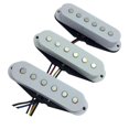 thumbnail image 1 of 1 de pastillas de cuello/medio/puente de bobina simple blancas para piezas de guitarra eléctrica Baoblaze Pastilla para guitarra eléctrica, 1 of 7