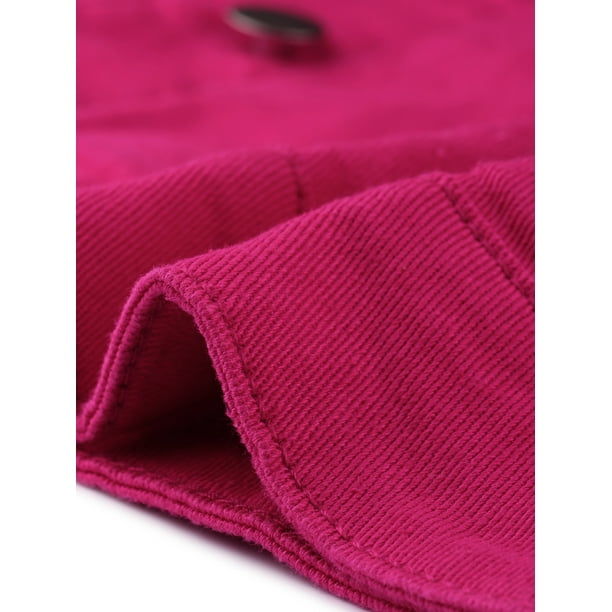 Plus pink deals denim jacket