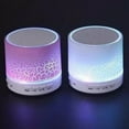 thumbnail image 4 of ruhuadgb Mini Portable Wireless Bluetooth-compatible Speaker Hands-free Call LED Parlante Subwoofer, 4 of 7