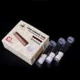 thumbnail image 4 of 10) Tubes de Rangement Ronds en Plastique Transparent pour Pièces de Monnaie à Visser sur Couvercle, 4 of 5