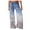 Blue, variant on Cargo Pants Women Baggy Y2K Loose Gradient Tie-Dye Printed Yoga Sport Wide Leg Pants