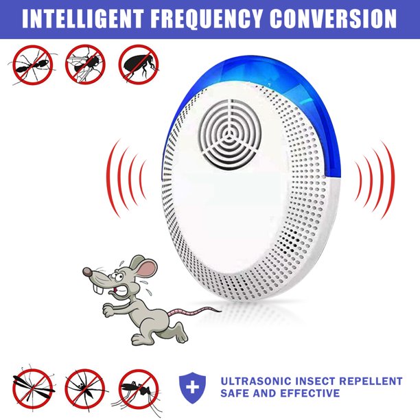 Ultrasonic Pest Repeller, 1 Pack, 2021 Upgraded, Indoor Electronic and