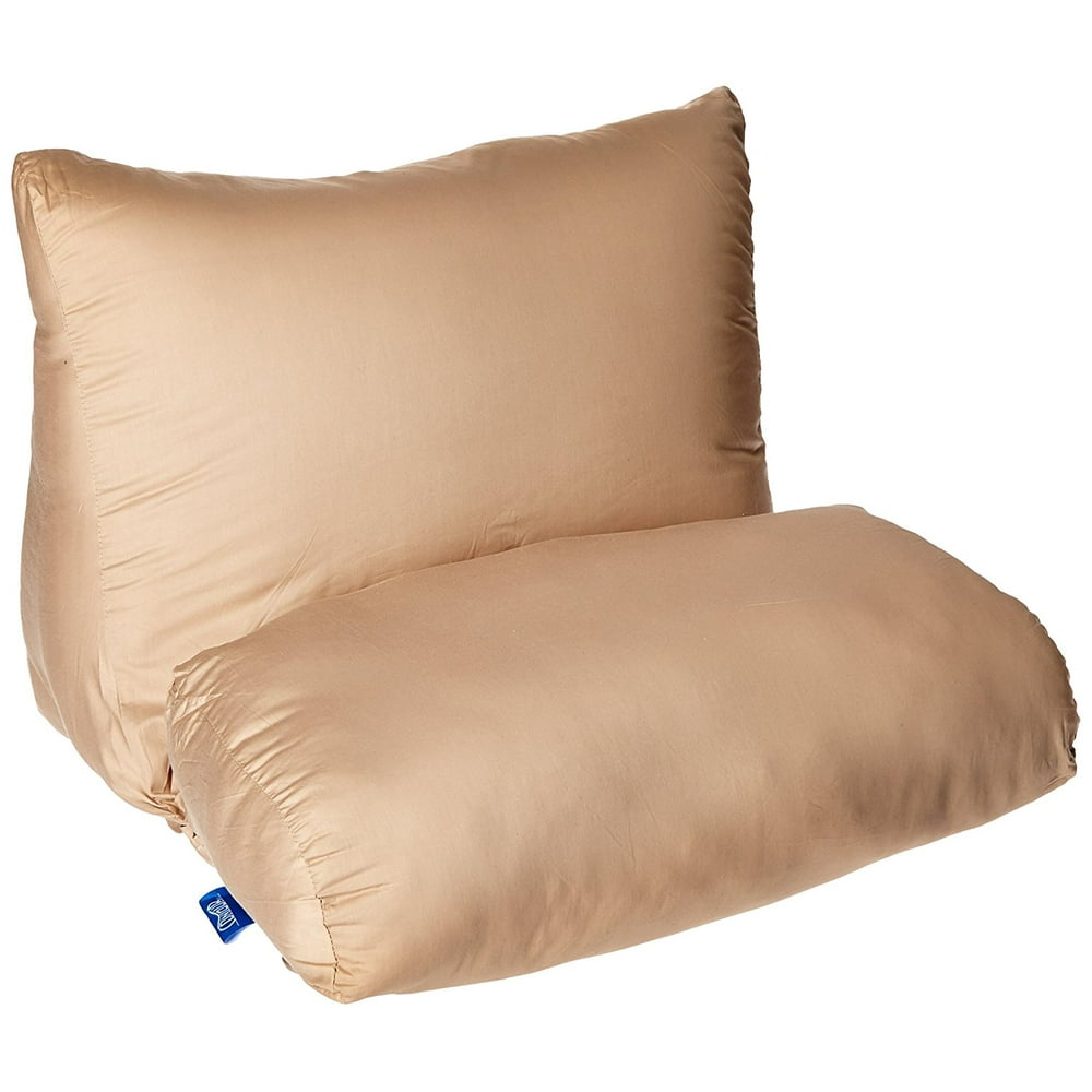 10in1 Flip Pillow Cover, Beige, This pillow cover provides a snug fit