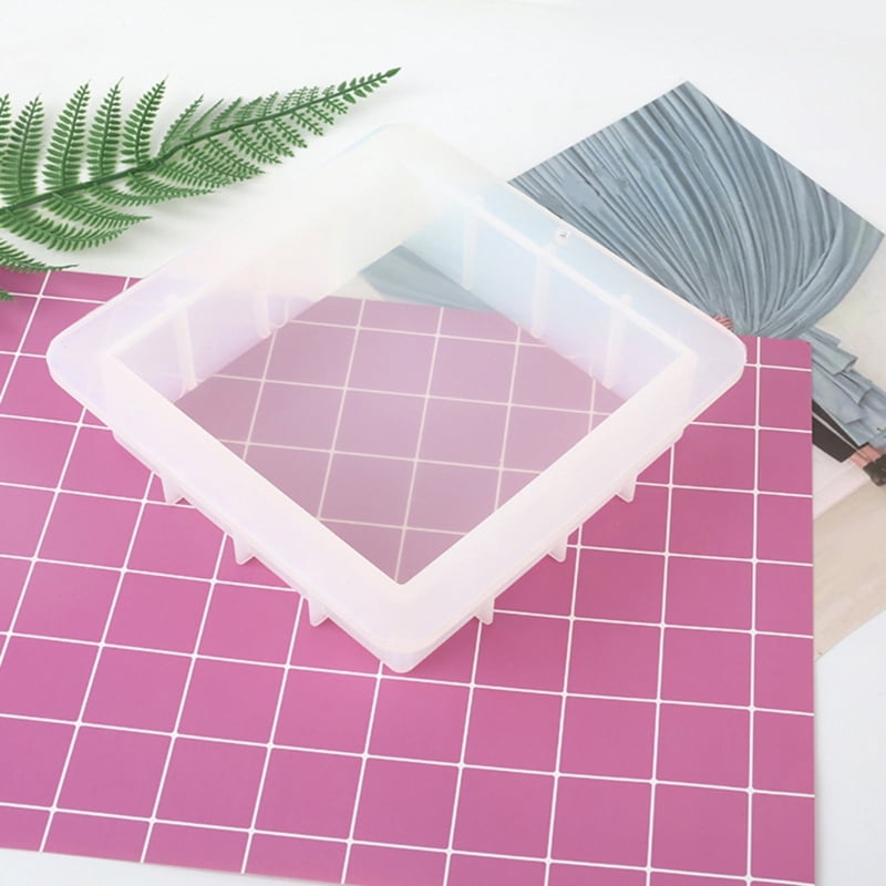 6inch Square Silicone Mold Candle Aromatherapy Soap Making Mould Chocolate Candy