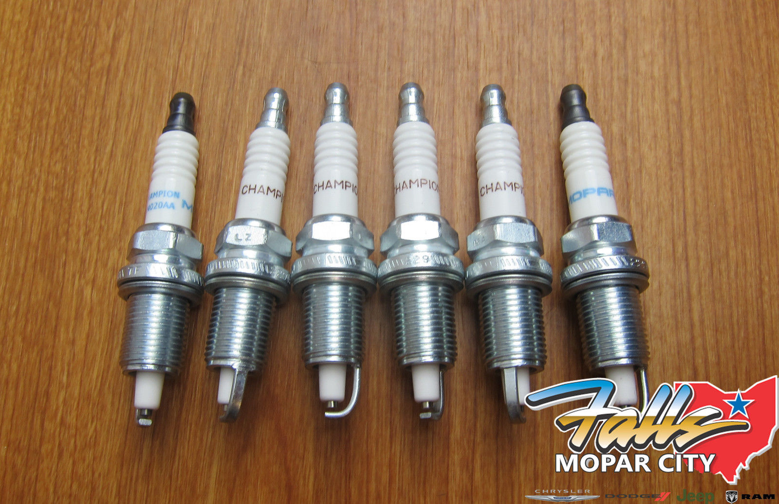 19842002 Chrysler Dodge Jeep Wrangler 4.0L Engine Spark Plug Set of 6