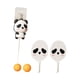 thumbnail image 1 of Juego De Mesa De Tenis Colgante Con Forma De Panda, Equipo Para Hacer Ejercicio, Actividades Deportivas, 2 Pelotas 2 bolas, 1 of 8