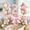 Pink-Number 2, variant on 40 Inch Pink Number 8 Latex and Foil Balloon Set for 8th Birthday or Anniversary Decor