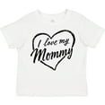 thumbnail image 3 of Inktastic I Love My Mommy in Black Chalk Heart Boys or Girls Toddler T-Shirt, 3 of 5