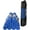 Dark Blue, variant on Hello Fit Yoga Mats (68" x 24" x 4mm) with Carrying Bags - Studio 10 Pack - Wholesale (Green)