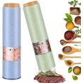 thumbnail image 1 of Salt And Pepper Mill Electric, 2 Pieces Pepper Mill Electric Set With Led Light Gift, 1 of 5
