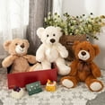 thumbnail image 3 of MorisMos 3 Packs Teddy Bear 13.8'' Cute Soft Stuffed Animal Plush Toys, 3 of 6