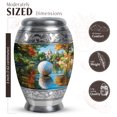 thumbnail image 2 of JAGASY Golf Ball Small Cremation Urn for Ashes Adult Male, Green Keepsake Urns for Ashes, White Golf Ball Decorative Urns for Parents, Trees Mini Urn for Mam & Dad, (3 Inch), 2 of 7