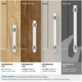 thumbnail image 6 of Amerock A36656 CORB 160 mm Glacio Cabinet Pull - Clear, Oil Rubbed Bronze, 6 of 7