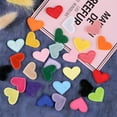 thumbnail image 7 of AUQ 22-Pcs Iron on Patches,No Fade Heart Colorful Embroidery Patches for Backpacks,Shirts,Clothing Repair, 7 of 7