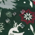 thumbnail image 5 of Christmas Tablecloth Winter Holiday Table Cloth Washable Christmas Tree Table Cover for New Years Party and Dining Room Decor-60 * 60" Round, 5 of 7