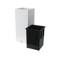 thumbnail image 5 of Algreen Modena 26" Self-Watering Planter, Pillar, Gloss White, 5 of 7
