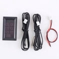 thumbnail image 1 of Dual Display Digital Thermometer Celsius Temperature Sensor with Probe, 1 of 10