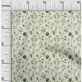 thumbnail image 2 of oneOone Cotton Cambric Green Fabric Floral Quilting Supplies Print Sewing Fabric By The Yard 56 Inch Wide, 2 of 4