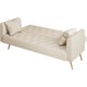 thumbnail image 5 of 71" Modern Fabric Convertible Futon,Upholstered Loveseat Sofa w/Adjustable Backrest, Sleeper Couch Bed,Beige My Lux Decor Round, 5 of 6