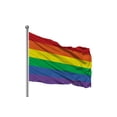 thumbnail image 3 of Rainbow Fly Flag 3' x 5', 3 of 4