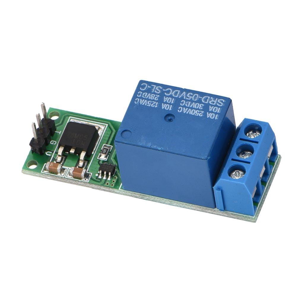 Bistable flip-flop latch switch circuit module button trigger power VT 
