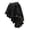Black, variant on Womens Retro Irregular Elastic Skirt - Lace Trim High Waist Swing Skirt for Halloween Vintage