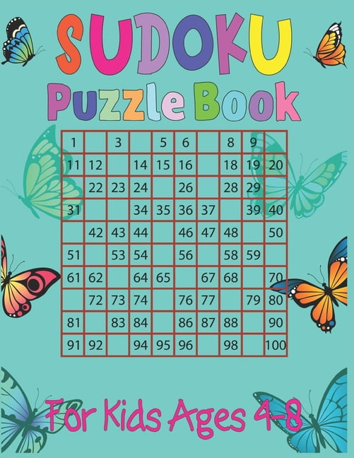 Sudoku Puzzle Book For Kids Ages 4-8 : Challenging and Fun Sudoku
