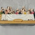 thumbnail image 4 of The Last Supper Jesus and his 12 Apostles Disciples - Resin Statue Figurine, 4 of 6