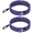 2PACK Purple 6FT, variant on Usb C Cable,HopePow 2pcs 10ft Usb C to Usb C Cable 3A Nylon Braided Super Long Type C Charger Fast USb Charging Cable 10 Feet Usb C for Samsung High Speed Android Phone Charger Cord Type C