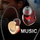 thumbnail image 1 of Gwong Electrónica Earphones de reducción de ruido S360 Forme a los auriculares en el oído Música portátil Bajo Earplug, 1 of 7