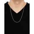 thumbnail image 3 of Brilliance Fine Jewelry 10K Yellow Gold 1.60MM-1.65MM Hollow Rope Chain Necklace, 24", 3 of 4