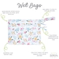 thumbnail image 2 of Pastel Floral - Waterproof Wet Bag (For mealtime, on-the-go, and more!), 2 of 4