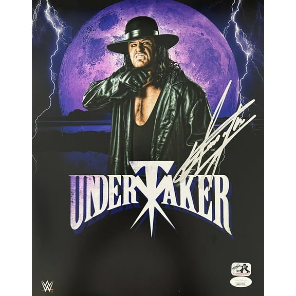 Undertaker Signed Autographed 11x14 Photo JSA Authenticated #3