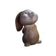 thumbnail image 5 of Color Changing Tea Pet, Bunny Statue, Kung Fu Tea Ornament, Rabbit Feng Shui Decoration Handcrafted Kung Fu Tea Set for Office Gift Tearoom Home Style D, 5 of 8