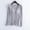 Grey, variant on Women's Autumn Winter Tight Thermal Underwear Thickened Top Thin Velvet Body Shaping Long Sleeved T Shirt With Chest Pad Bra Cup Pajamas Compression Long Sleeve Women Short Sleeve Shirts for Women
