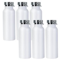 17 oz Wide Mouth sport water bottle Vacuum Insulated Stainless Steel Water Bottle for Cold Drinks I BPA-Free Bottle for Travel White