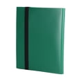 thumbnail image 2 of 4 Pockets Trading Card Carrying Binder Card Books Card Holder Folders for Game Cards Sports Cards Card Protective Sleeves Card Collection Binder green, 2 of 8