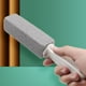 thumbnail image 4 of Advancent Escobilla para inodoro, baño de Hotel, bañera de cerámica, fregadero, costura, grieta, depurador de esquina, limpieza manual de suciedad con Suministros de limpieza para el hogar Gris Advancent HA066054-02, 4 of 6