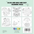 Good Vibes Bold and Easy Coloring Book: Positive Quotes, Happy Designs ...