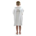 thumbnail image 2 of ATOGUTA Robe for Little Girls Boys Fleece Kids Teen Hooded Bathrobe White, Size 6-13, 2 of 5