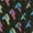 Colorful Black, variant on INSPIRE CHIC Reflective Shoelace Dual Color Checkered Woven Flat Shoelaces for Sneakers 2 Pairs White 120cm/47.2"