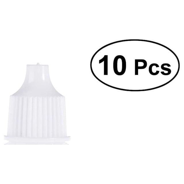 BRIGHTFUFU 10pcs 10 ml de plástico vacío botellas de cuentagotas de plástico para cuentra