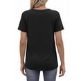 thumbnail image 4 of MOSHU 3 Pack T-Shirts for Women Short Sleeve Summer Womens Tops Casual Women T-shirts Summer Outfits, 4 of 9