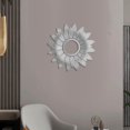 thumbnail image 3 of Round Wall Mirror Makeup Mirrors for Home Decoration Argent, 3 of 9